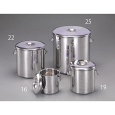 【EA508SG-20】φ280/16L 取手付ポット(メモリ付/ステンレス製)