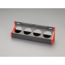 【EA508SM-63】405x100x134mm スプレー缶ホルダー(マグネット付)