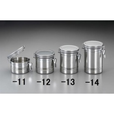 【EA508SR-12】127×124mm/1.15L 密閉容器(ステンレス製)