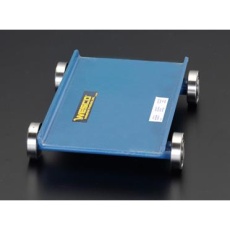 【EA520AD-16】298×216mm/4.5ton マシンドーリー(スチール製)