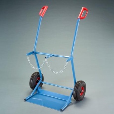 【EA520FD-53】510× 240mm/100kg ハンドトラック(ボンベ用)