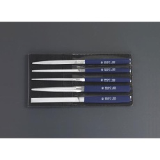 【EA521PK】200mm やすり(クロムコーティング5本組/細目)
