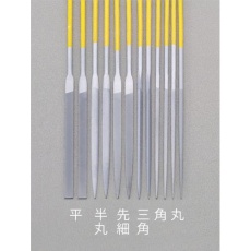 【EA521VE-1A】180mm 精密やすり(平・チタンコート/粗目)