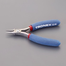 【EA535B-26】125mm 精密プライヤー(ESD/半丸/バネ付)