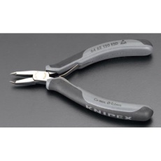 【EA536KE-34】120mm 精密用エンドニッパー(ESDグリップ/バネ付)