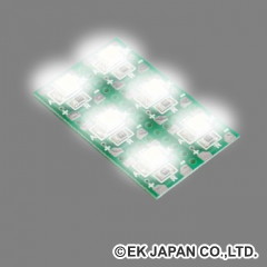 【LK-ST1】チップ部品はんだ付け練習キット白色LED