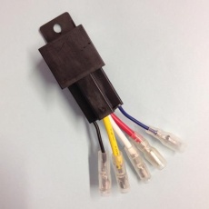 【EA538RB-42】DC12V/30A/5極 リレーソケット