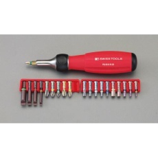 【EA550PB】ドライバービットセット(ラチェット式ハンドル付)