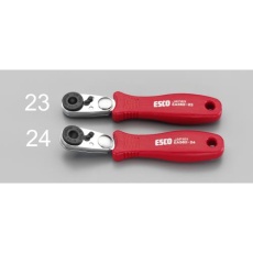 【EA562-24】1/4”Hex ラチェットハンドル(ベント型)