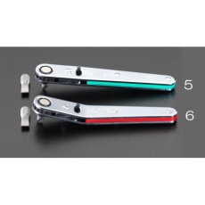 【EA562-5】[+ -]ドライバーセット(ラチェット式)