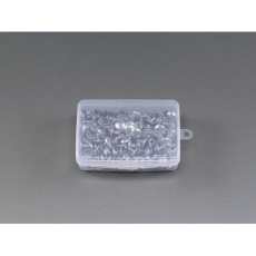 【EA576MV-22】9mm/5-7mm カシメピン(鉄ニッケルメッキ/100組)