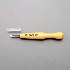 【EA588NB-3】3.0mm 彫刻刀(キワ型/パワーグリップ)