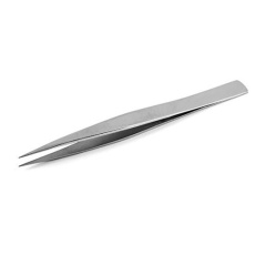 【EA595AK-5】0.4×125mm/AA 精密用ピンセット(ステンレス製)