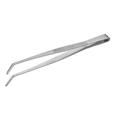 【EA595GC-7L】2.0×180mm ピンセット(先曲)