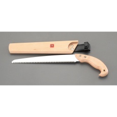 【EA599WE-33】470mm/300mm 木工鋸(サヤ付・替刃式/細目)