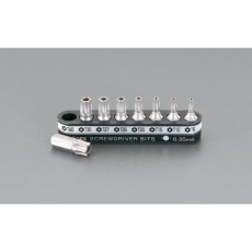 【EA611AR-3】8本組/19mm[Bore Torx]ショートビット