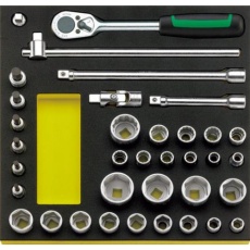 【EA612TE-3】1/2”DR ソケットレンチセット
