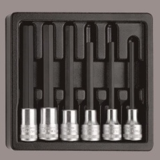 【EA612TJ-2】1/2”DR[”HEX]ビットソケットセット