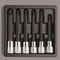 【EA612TJ-3】1/2”DR/T30-T60[TORX]ビットソケットセット