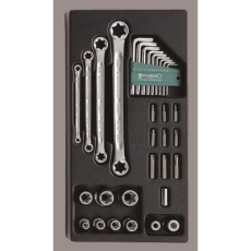 【EA612TK-8】3/8”DRx1/2”DR[TORX]ツールセット
