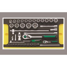 【EA612VC-1】1/4”DR・1/2”DR ソケットレンチセット