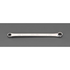 【EA616CD-4A】13x15mm/240mm 両口めがねレンチ(ストレート型)
