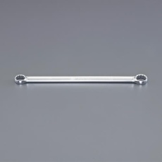 【EA616DA-7】22x24mm/335mm 両口めがねレンチ(ストレート)