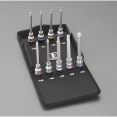 【EA617AM-510】1/2”DR/T20-T60[TORX]ビットソケット(ホールド仕様)