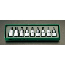 【EA617ZT】1/2”DR/T20-T60[Torx]ビットソケットセット
