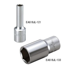 【EA618JL-127】3/8’’DRx17/32’’ ディープソケット(六角)