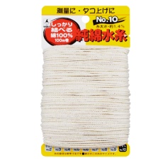 【EA628AS-116】φ1.4mmx100m 純綿水糸