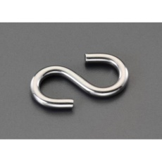 【EA638EH-1】35×3.1mm Sフック(ステンレス製/5個)