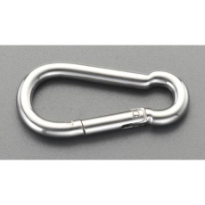 【EA638JP-11】50× 5mm スナップフック(ステンレス製)