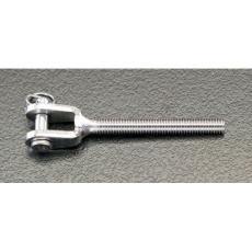 【EA638RT-3】M8x 57mm 止め金具(右・雄ねじ/ステンレス製)