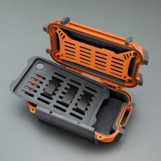 【EA657MC-40】194×119× 48mm/内寸 防水ケース(橙)