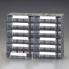 【EA661CM-30】450×133×338mm/2列 6段 連結収納(引き出し)