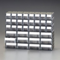【EA661CM-41】450×133×338mm/8列 6段 連結収納(引き出し)