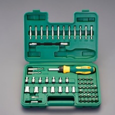 【EA683WA-1】1/4”Hex ドライバービットセット(ラチェット式)