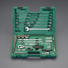 【EA687DA】1/4”・1/2”DR ソケットレンチ・スパナセット