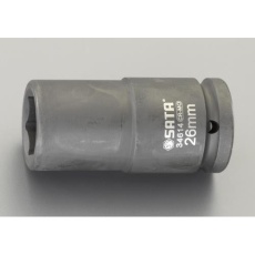 【EA687JB-38】3/4”DRx38mm ディープインパクトソケット