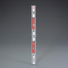【EA720ME-56】1m(50cm折)測量ロッド(アルミ製)