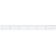 【EA720YP-60】60cm 定規(アクリル製)