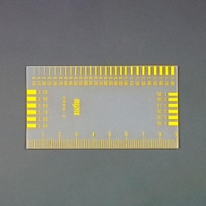 【EA725VA-21】0.1- 3.0mm クラックスケール(黄目盛)