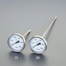 【EA727AC-30】0-500℃/300mm バイメタル式温度計