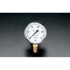 【EA729BC-15】G 3/8’’/75mm/0-1.5MPa 圧力計
