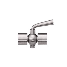 【EA729HD-11】G 1/4”xG 1/4” メートルコック(ステンレス)