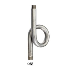 【EA729HE-3】R 1/2”xR 1/2” メートルパイプ(O型/鉄)