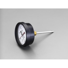 【EA729PA-2】0- 120℃/0-0.6MPa/φ 88mm 水高計(横型)