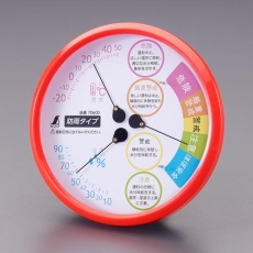 【EA742MK-55】φ156mm 熱中症指数計(防雨タイプ)