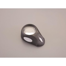 【EA756BD-1】x3.0/65mm デスクトップルーペ(LEDライト付)